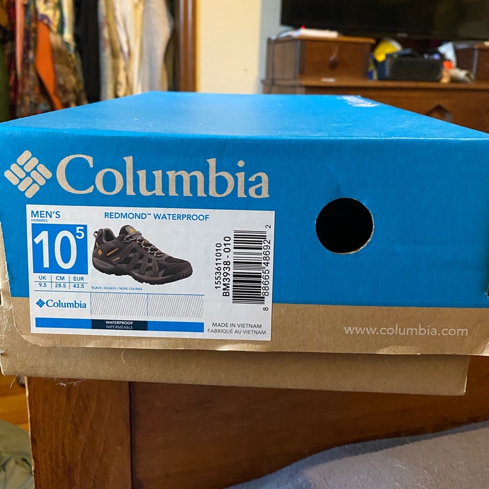 Men’s Columbia Redmond Waterproof Boots NWT